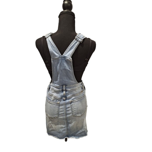 Kancan Small Overall Blue Jean Denim Dress - Picture 4 of 8